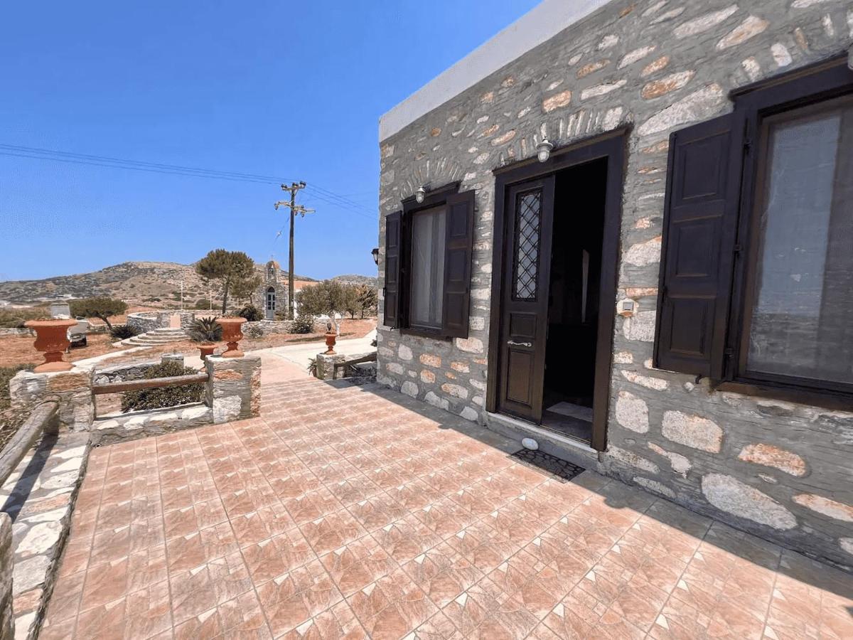 Agros  Πέτρινο Εξοχικό Σπίτι Στη Σύρο מראה חיצוני תמונה