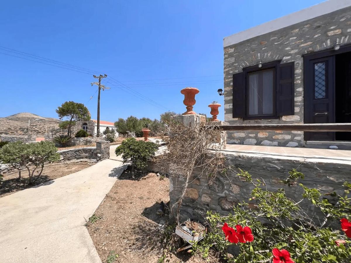 Agros  Πέτρινο Εξοχικό Σπίτι Στη Σύρο מראה חיצוני תמונה