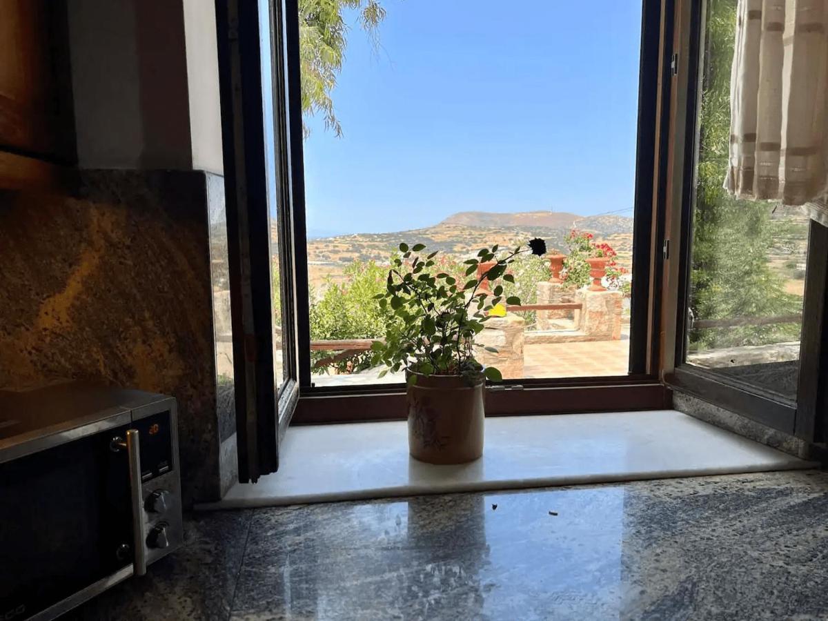 Agros  Πέτρινο Εξοχικό Σπίτι Στη Σύρο מראה חיצוני תמונה